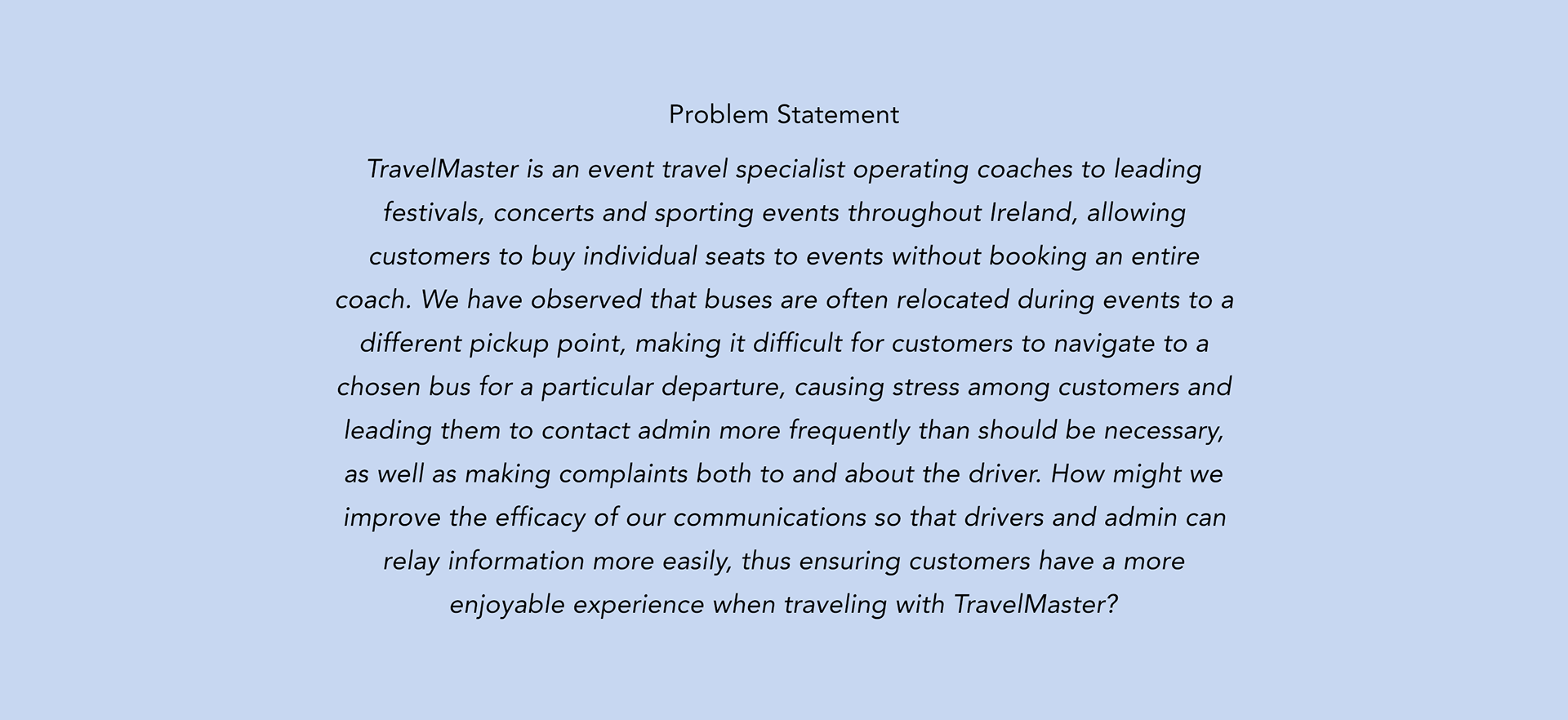 TravelMaster project image