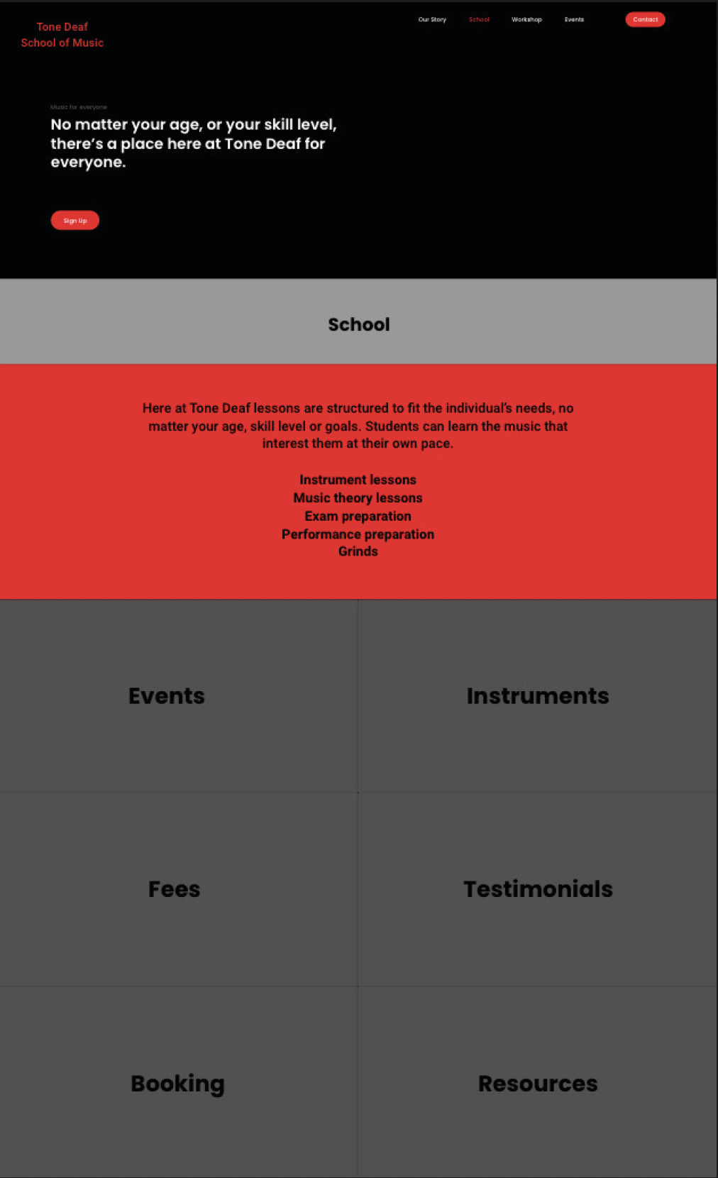 Tone Deaf School of Music project image