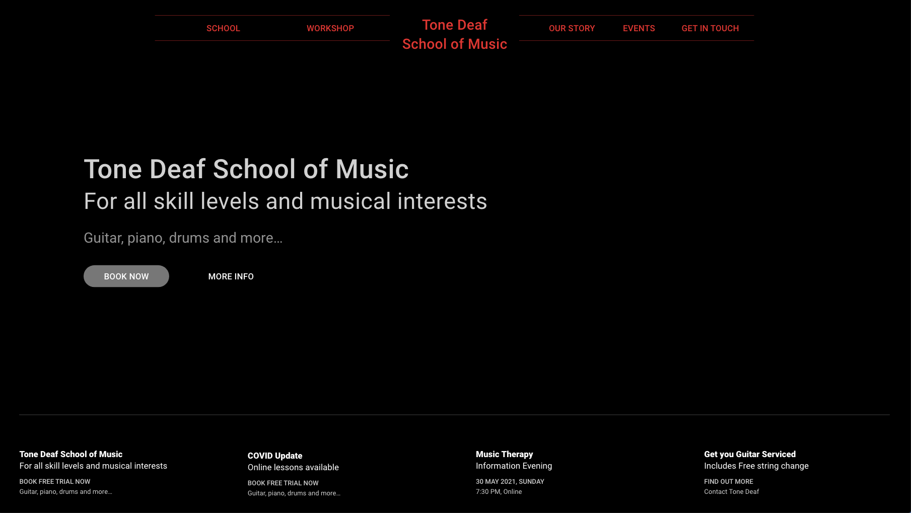 Tone Deaf School of Music project image