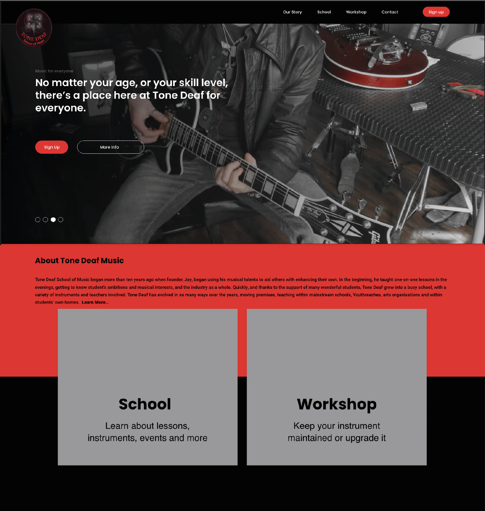 Tone Deaf School of Music project image