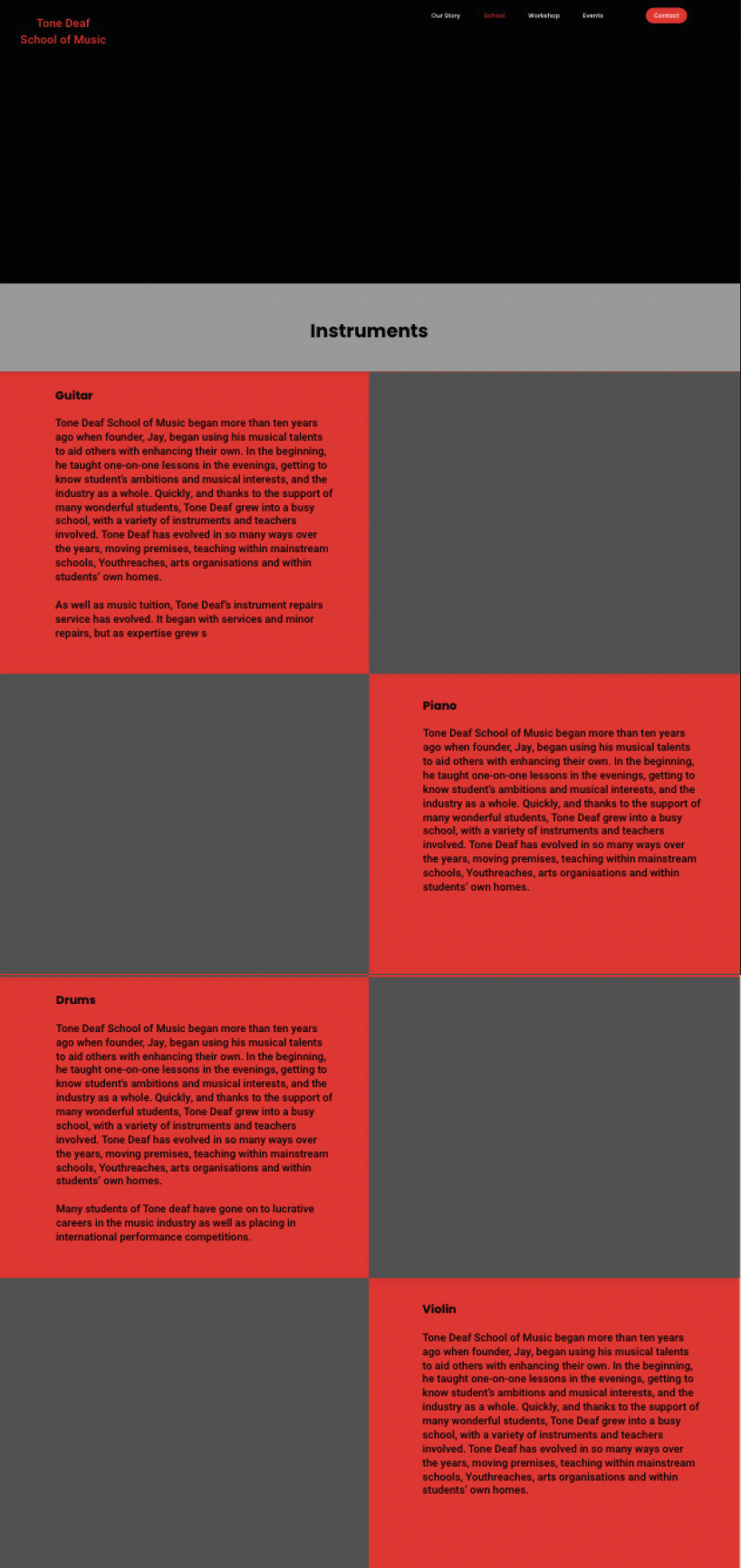 Tone Deaf School of Music project image