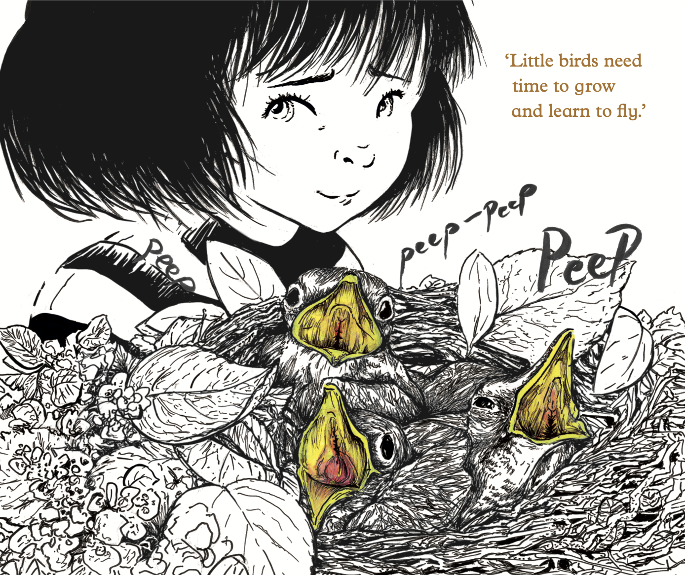Illustration from Wild Eyes